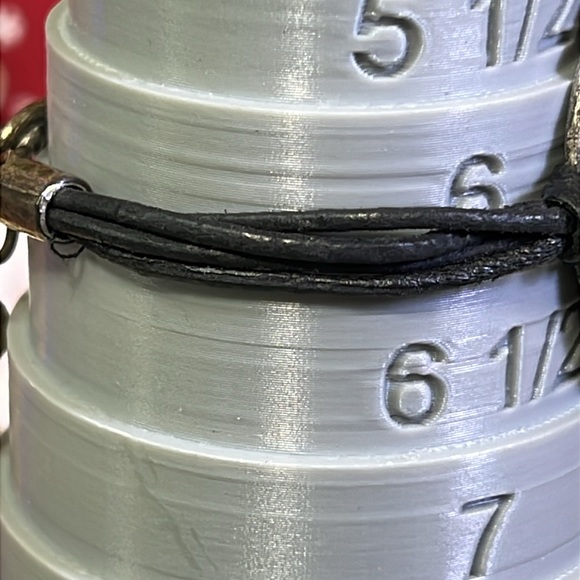 Ottoman Tibetan Turkish round coin silver bracelet. J hook clasp  6-7 inches - Picture 7 of 9